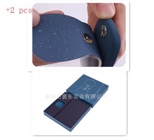 Portable pulse neck massager