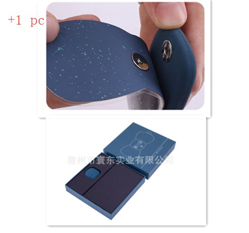Portable pulse neck massager