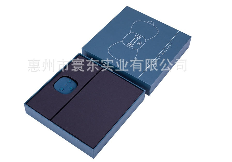 Portable pulse neck massager